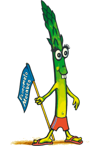 Para el esparrago cortar